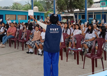 SVET brinda capacitaciones en centros educativos para prevenir delitos VET. /Foto: SVET.