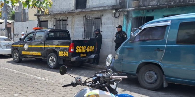 Allanamientos realizados por la PNC para esclarecer delitos en investigación. / Foto: PNC