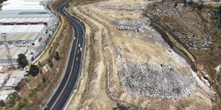 MARN trabaja en la gestión adecuada de los desechos en el vertedero de la zona 3 y AMSA. (Foto: MARN)