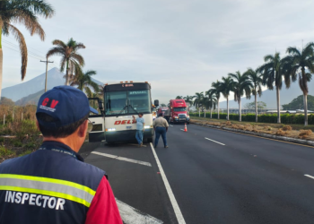 DGT realizó 164 operativos de inspección a transporte extraurbano en lo que va del 2025./Foto: DGT.