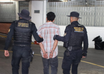 Operativo de seguridad logra la captura de presunto asesino en zona 6