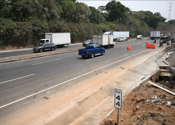 Reconstrucción del kilómetro 44 Palín-Escuintla tuvo una inversión de 59 millones de quetzales. / Foto: Alex Jacinto y Byron de la Cruz.