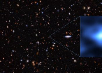 Científicos descubrieron oxígeno en galaxia más lejana conocida hasta ahora. / Foto: Agencia SINC.