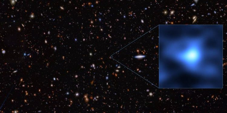 Científicos descubrieron oxígeno en galaxia más lejana conocida hasta ahora. / Foto: Agencia SINC.