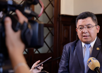 Secretario de Conalfa, Otto Rubén Barrera. / Foto: Daniel Ordoñez.