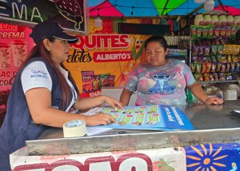 Salud aporta sanidad alimentaria en el Carnaval de Mazatenango. / Foto: MSPAS.