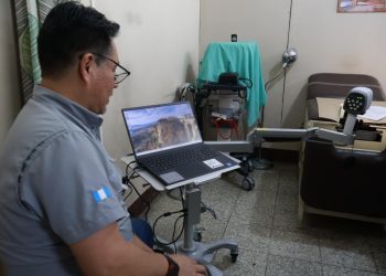 Centro de Salud de Quetzaltenango, cuenta con un nuevo videocolposcopio. (Foto: MSPAS)