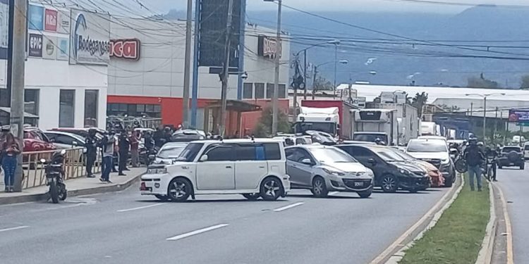 Provial informa sobre los puntos con bloqueos. (Foto: PMT)