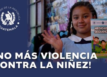 La niñez merece una vida libre de violencia en todas sus manifestaciones. / Imagen: Ministerio de Gobernación.