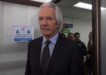 Periodista Jose Rubén Zamora. / Foto: EFE.