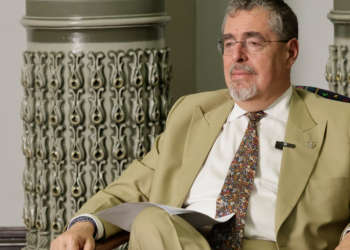 Presidente Arévalo participa en foro internacional sobre lucha contra la corrupción. / Foto: Daniel Ordóñez.