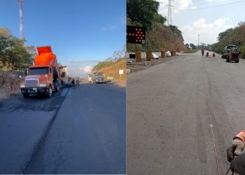 La rehabilitación de la autopista de Palín-Escuintla se habilitará a finales de esta semana. /Foto: CIV.