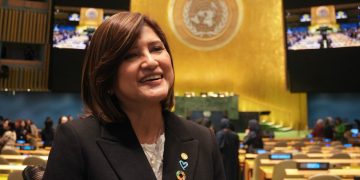 Vicepresidenta Karin Herrera inicia este lunes su participación en el 69° período de sesiones de la Comisión de Condición Jurídico-Social de la Mujer de la ONU. (Foto: Vicepresidencia)