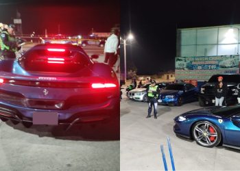 El combate a las carreras clandestinas es una prioridad dentro de las estrategias de seguridad vial. / Foto: DT-PNC