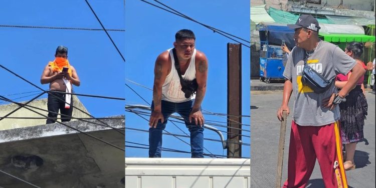 Las autoridades lograron identificar a personas infiltradas dentro de los bloqueos. / Foto: PNC.