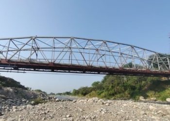 CIV informa que el puente Nahualate se encuentra en reparaciones. (Foto: CIV)