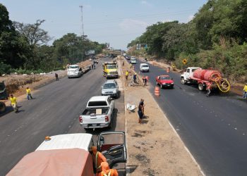 Este viernes presentan la recuperación del kilómetro 44 de la autopista Palín-Escuintla. / Foto: DCA.