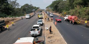 Este viernes presentan la recuperación del kilómetro 44 de la autopista Palín-Escuintla. / Foto: DCA.