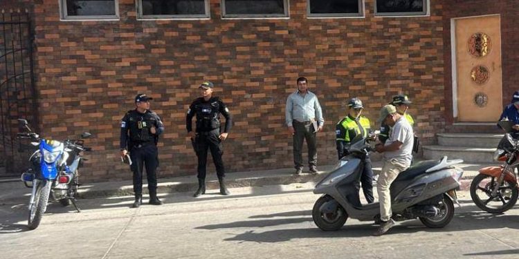 Operativos interinstitucionales en Jutiapa, un esfuerzo conjunto por la seguridad vial