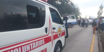 Presidente lamenta accidente de tránsito en El Progreso. / Foto: Bomberos Voluntarios.