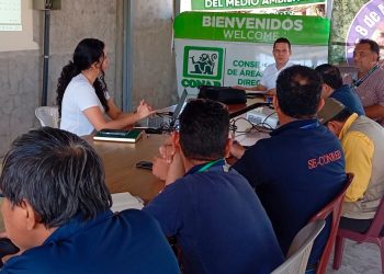 Coordinan limpieza de brechas corta fuego en áreas protegidas de Petén