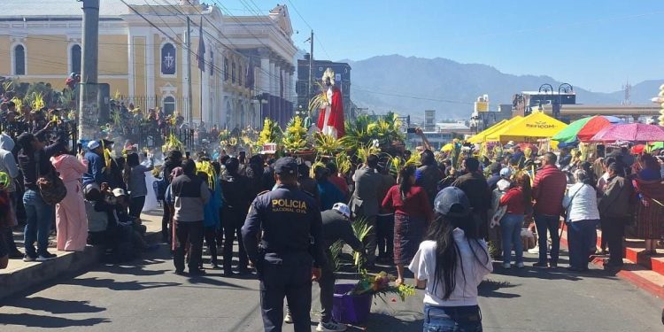 Activación del plan de seguridad Tradiciones Seguras, Cuaresma-Semana Santa 2025 en Totonicapán