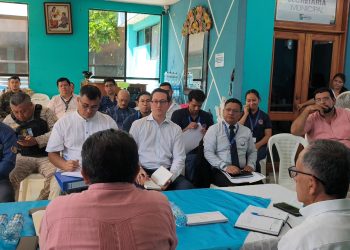 Mesa técnica da seguimiento a la construcción de diques en río Suchiate