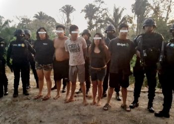 Banda de secuestradores "Los Gatos" fue desarticulada en Izabal. / Foto: PNC.