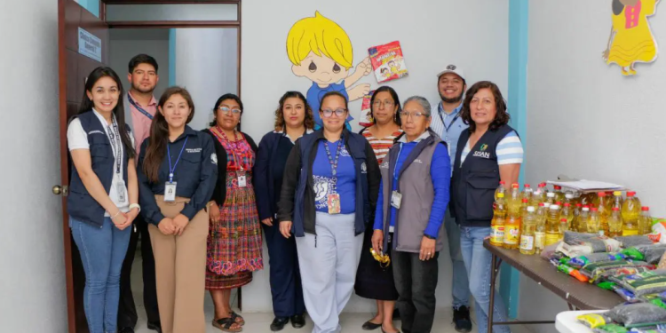 Centro de Salud de Olintepeque, Quetzaltenango, contará con nuevo banco de alimentos. (Foto: MSPAS)