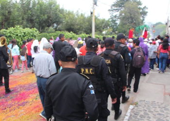 La planificación contempla medidas específicas para resguardar a los asistentes a las procesiones. / Foto: PNC