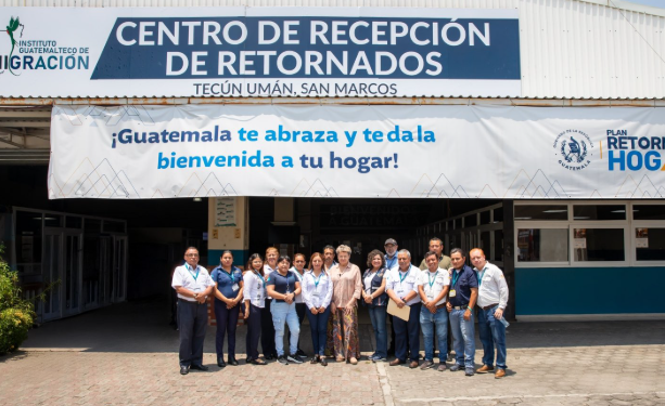 SOSEP y SBS trabajan con el liderazgo de Lucrecia Peinado para el bienestar de los migrantes retornados. /Foto: SOSEP.