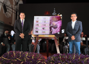 Correos de Guatemala lanza una nueva edición de sellos postales alusivos a la Semana Santa. /Foto: CIV.