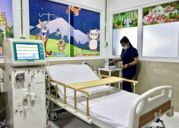 Zacapa se beneficia en el ámbito de salud con nueva unidad de hemodiálisis para pacientes pediátricos. /Foto: MSPAS.
