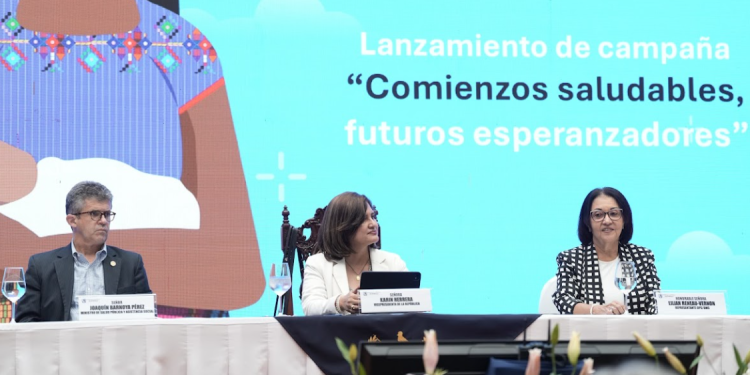 Lanzan campaña Comienzos saludables, futuros esperanzadores. (Foto: Vicepresidencia)