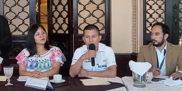 Se expone el panorama actual de los idiomas mayas de Guatemala. /Foto: ALMG.