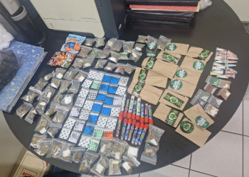 Operativo policial sorprende a presunto distribuidor. / Foto: PNC