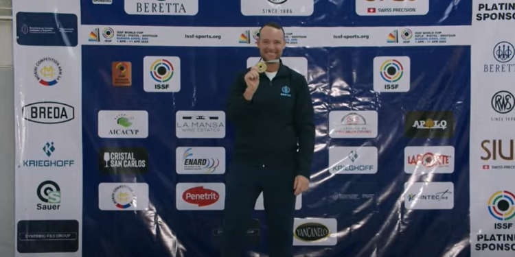 Jean Pierre Brol se cuelga el oro en la Copa del Mundo de Tiro 2025