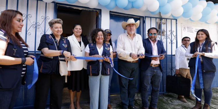 Presidente y primera dama participan en inauguración de nueva metodología en CADI./Foto: Dickéns Zamora.