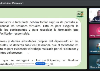 Comunidad lingüística Mam imparte diplomado del idioma. /Foto: ALMG.