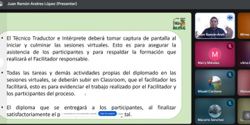 Comunidad lingüística Mam imparte diplomado del idioma. /Foto: ALMG.
