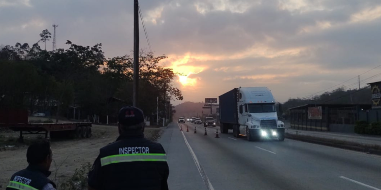 DGT reitera restricción de horarios para transporte pesado en Semana Santa. /Foto: DGT.