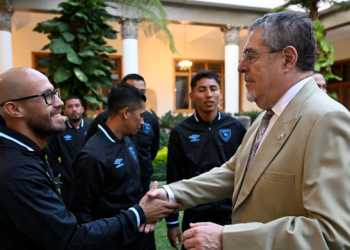 Entrenador de Guatemala: “Nos llena de orgullo que el Presidente Arévalo crea en nosotros”