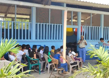 El Programa de Salud Escolar trabaja la prevención del dengue. (Foto: MSPAS)