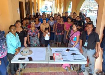 Conforman Cocosan en aldea San José Nacahuil./Foto: Sesan.