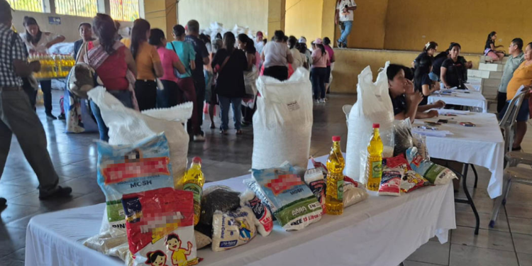 Entre las estrategias implementadas destaca la entrega de raciones alimentarias. / Foto: MAGA