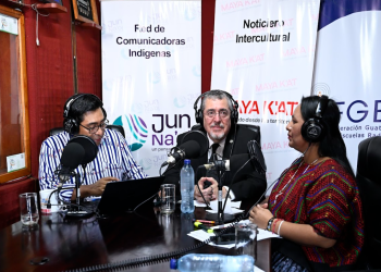 Presidente en entrevista en FGER.