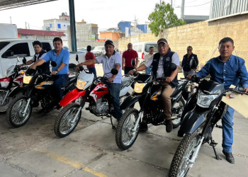 Personal salubrista de Quiché contará con motocicletas que refuerzan la labor para llegar a más comunidades. (Foto: MSPAS)