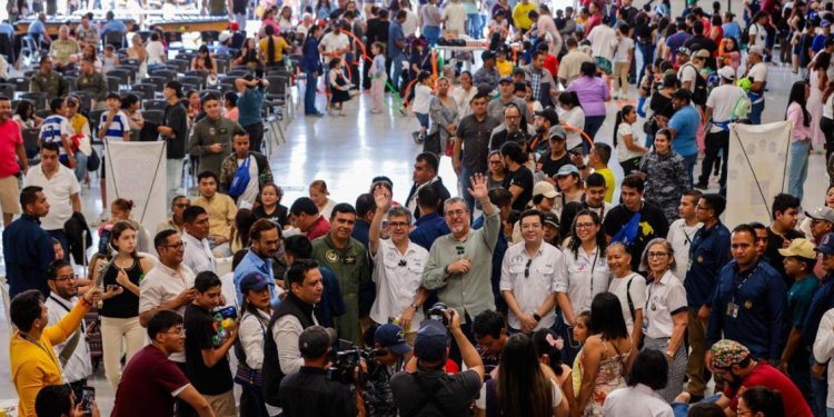 feria de la salud en la Fuerza Aérea Guatemalteca
