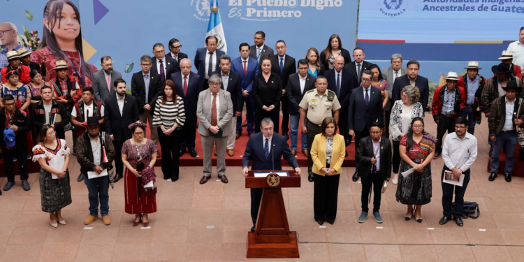 Presidente en conferencia de prensa.