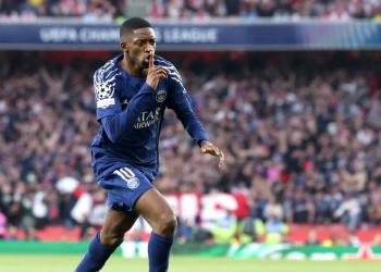 En imágenes | PSG silencia el Emirates Stadium en la Champions League